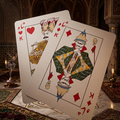 Persian Playing Cards, First Edition: AKINAKA Collector's Single Deck