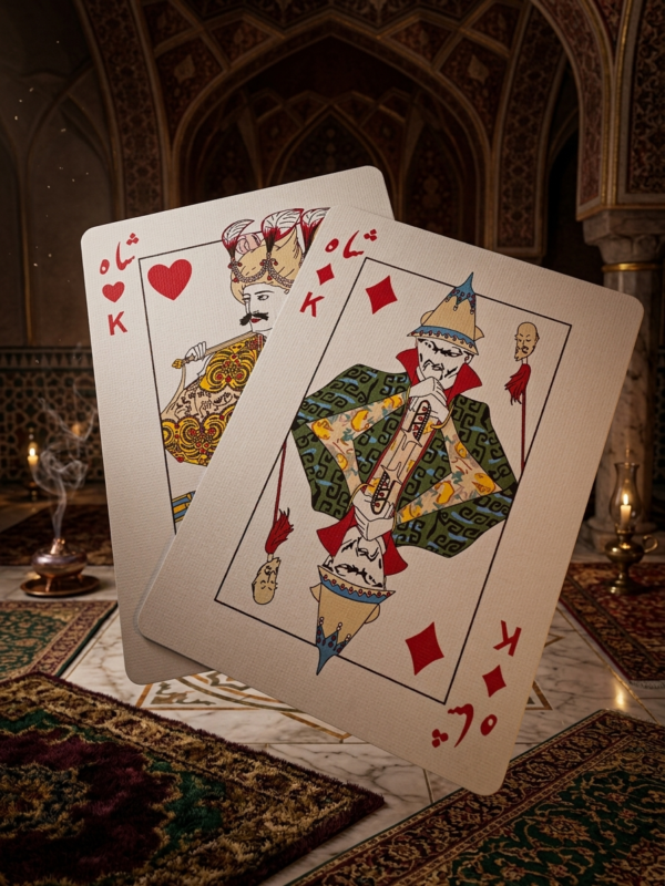 Persian Playing Cards, First Edition: AKINAKA Collector's Single Deck
